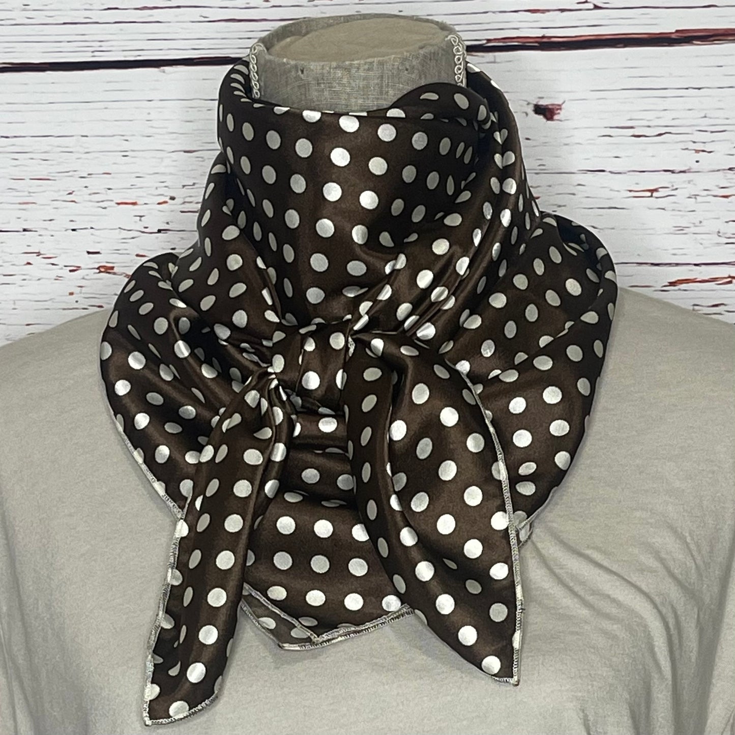 Brown Polka Dot