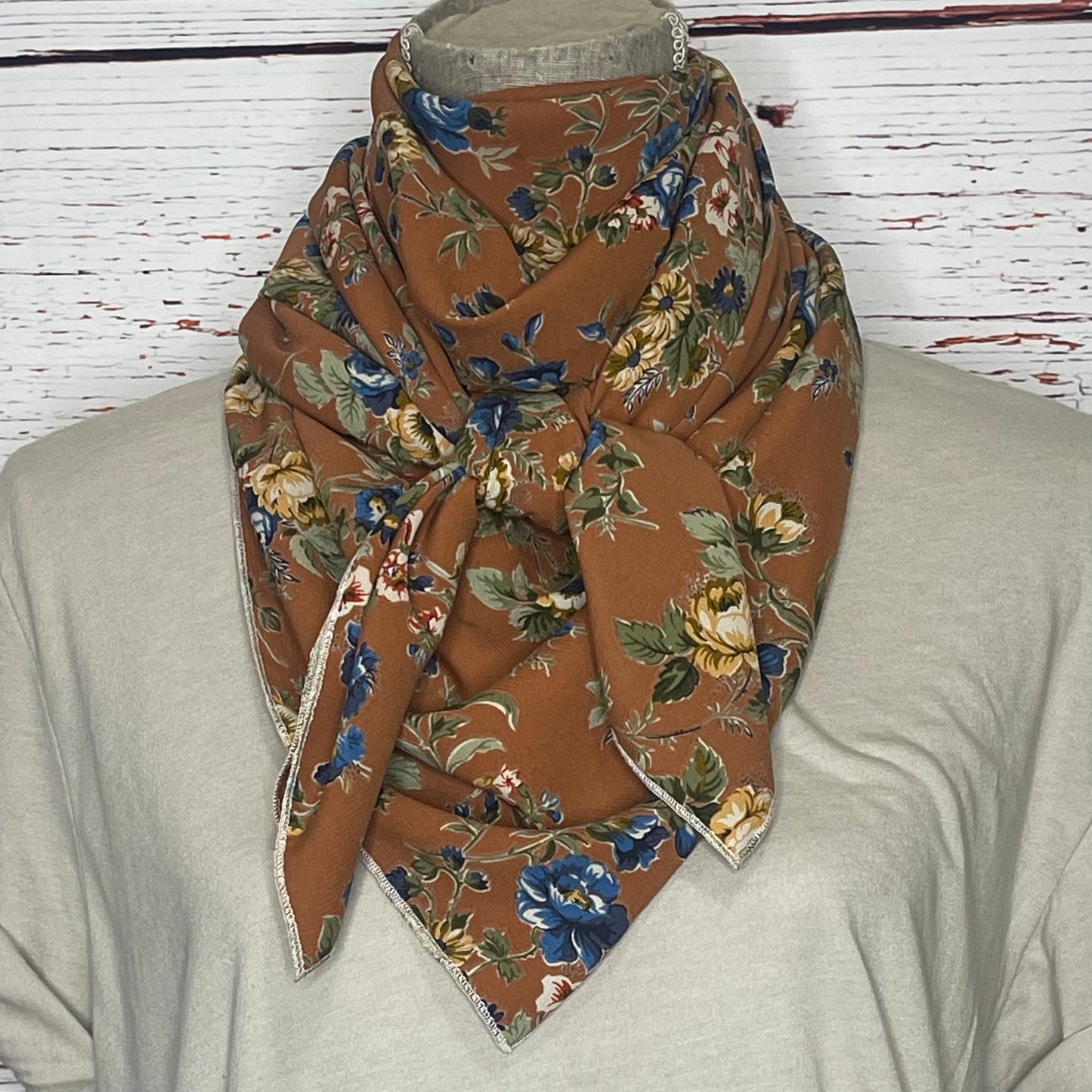 Navy Blue Floral