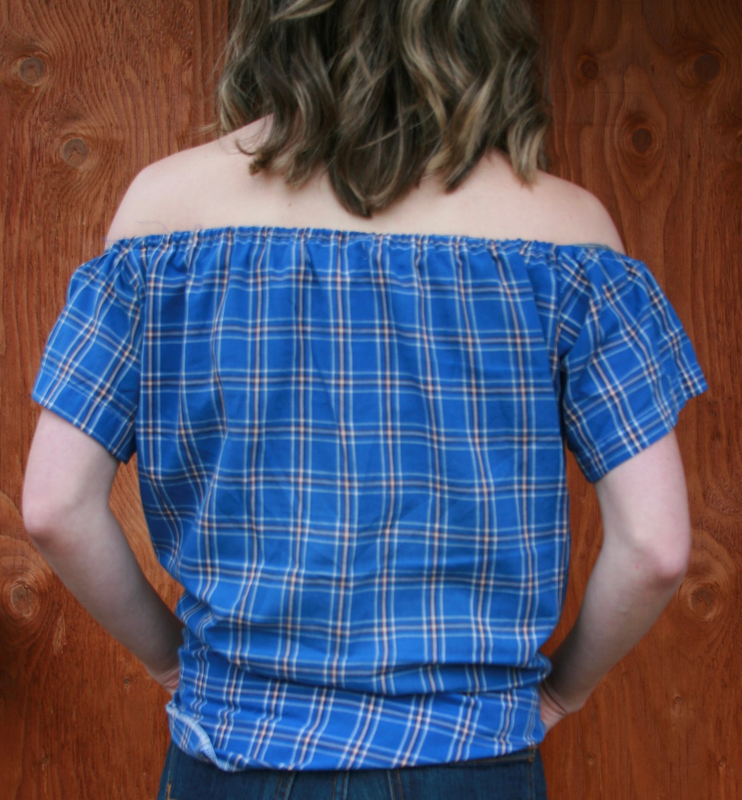 Blue Short Sleeve - Medium