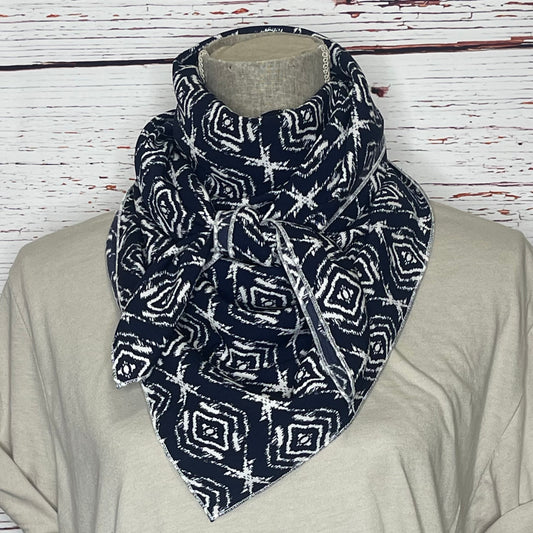 Navy blue tribal
