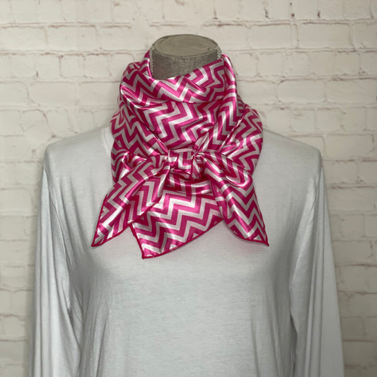 Hot Pink Chevron