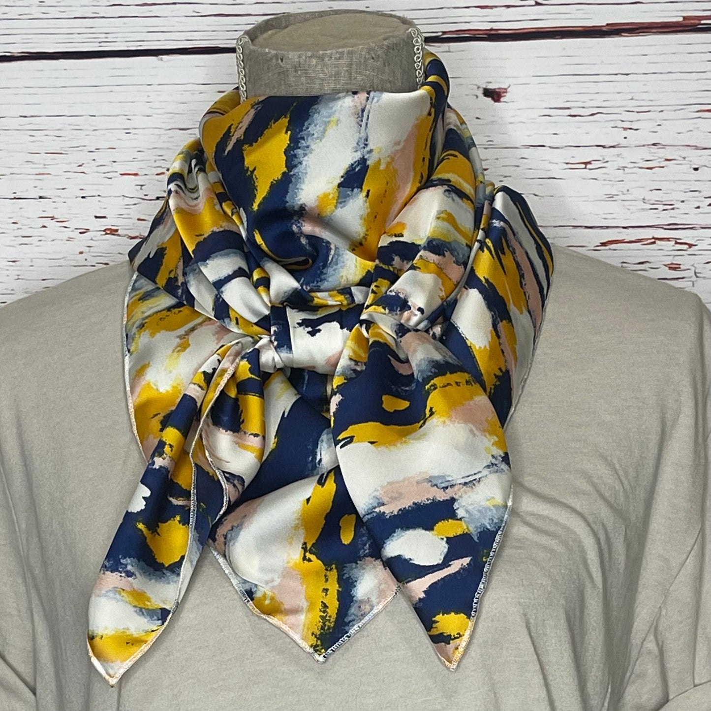 Blue and yellow