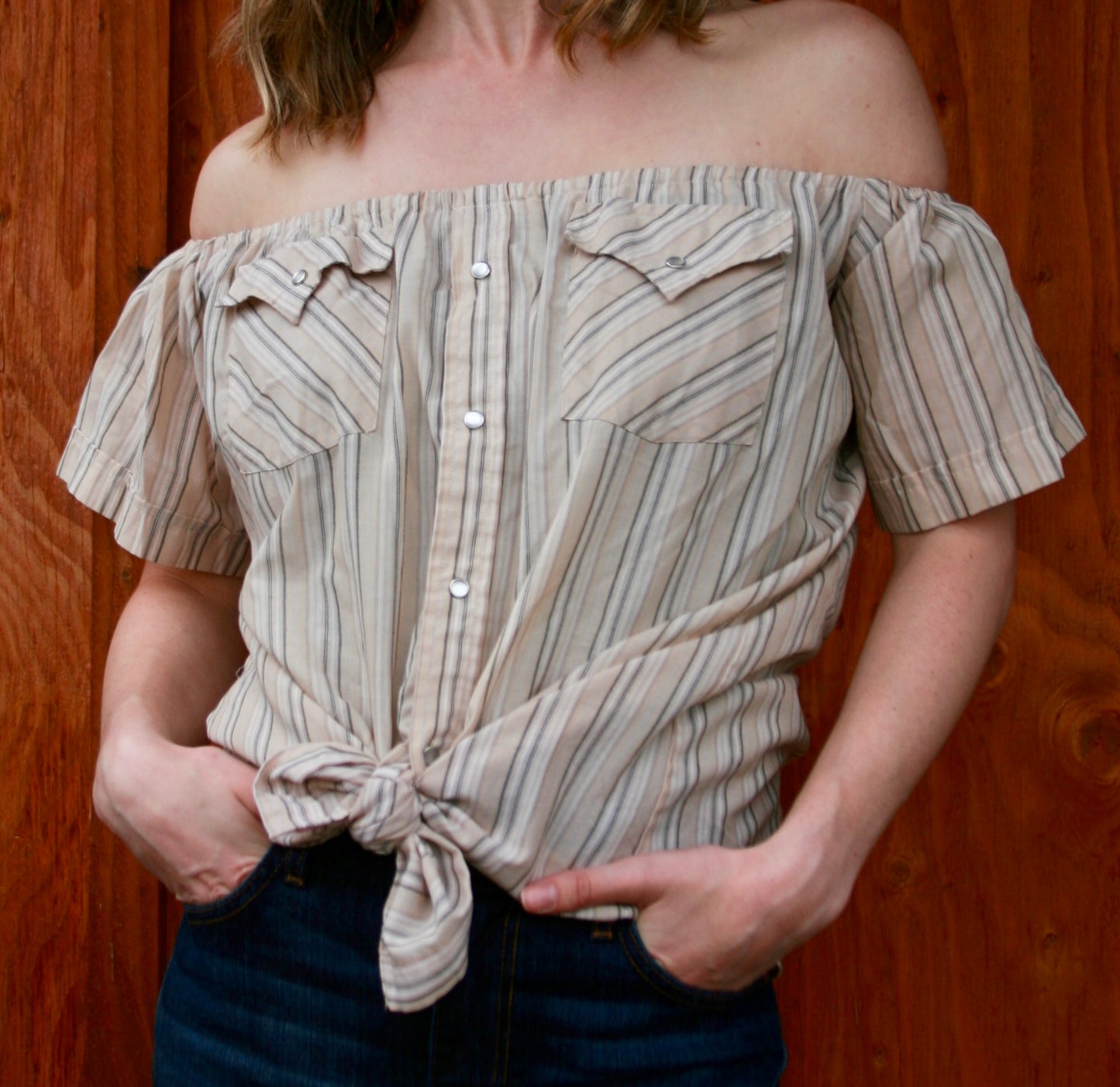 Vintage Short Sleeve Neutral - Small